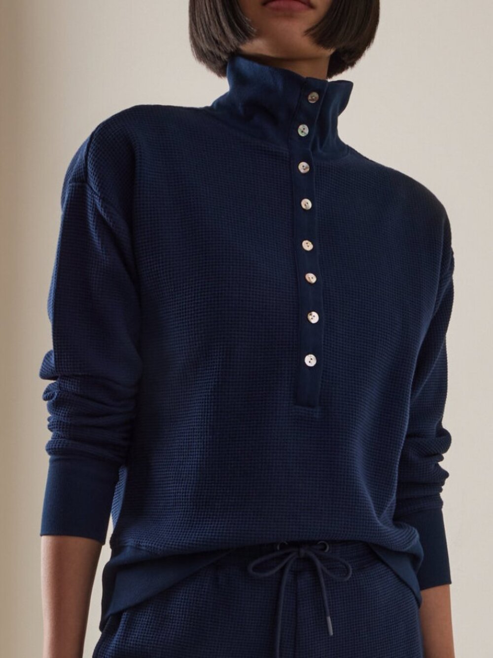 Negative | NWT | Waffle Knit Pullover, Size: M - Picture 4 of 15